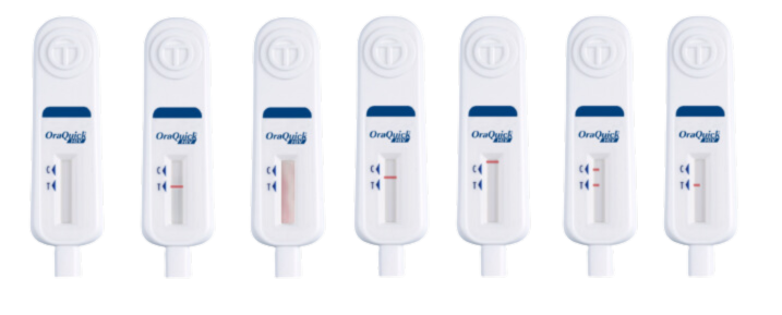 resultados invalidos en test VIH con Autopruba OralQuick